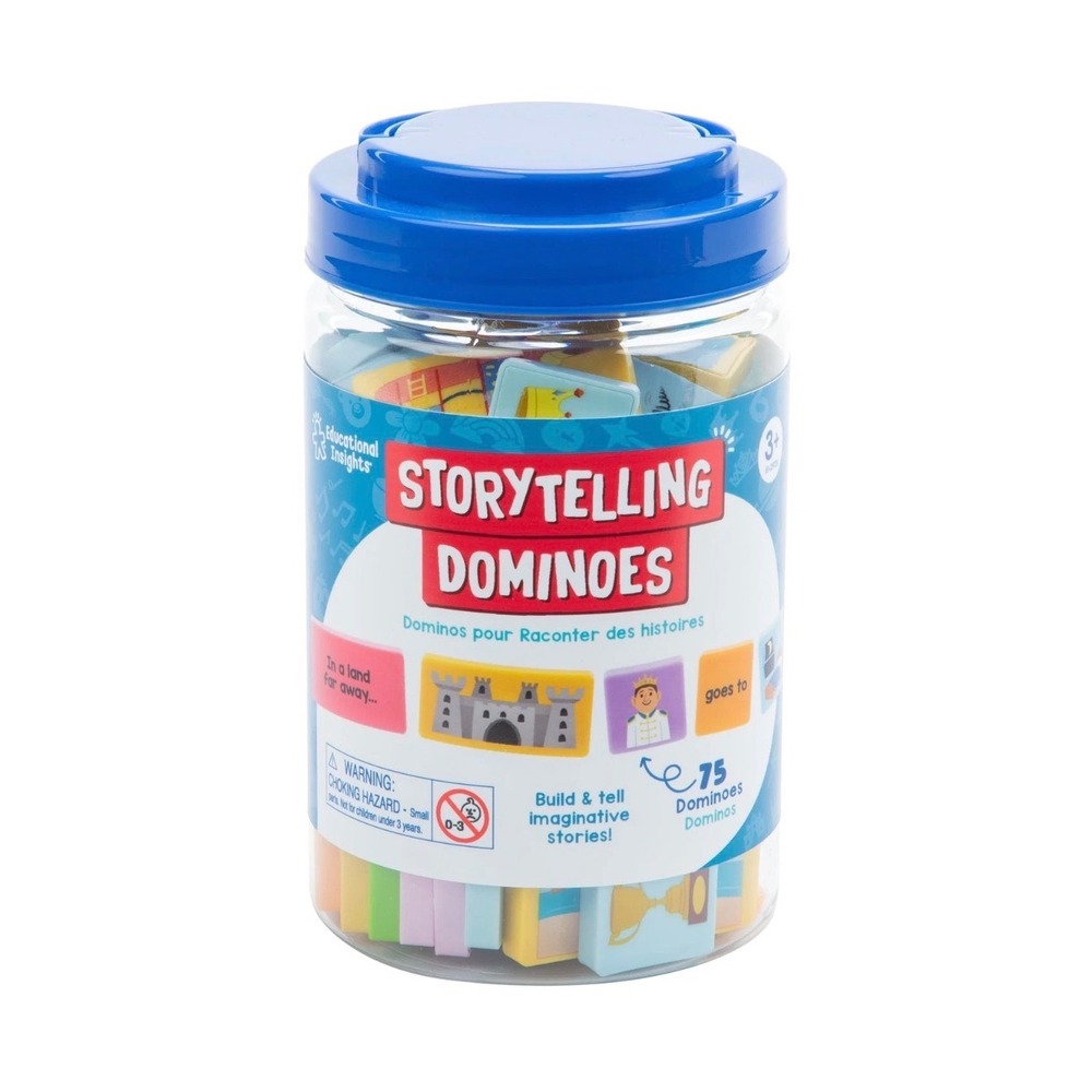 Educational Insights Storytelling Dominoes 75 Double Sided Pieces EI-2928 New